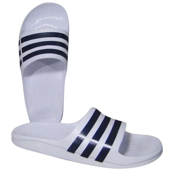 Adidas Duramo Slides Sandals NEW!! - Picture 2 of 7